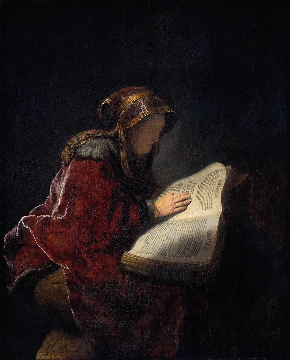 La profetessa Anna - Rijksmuseum, Amsterdam